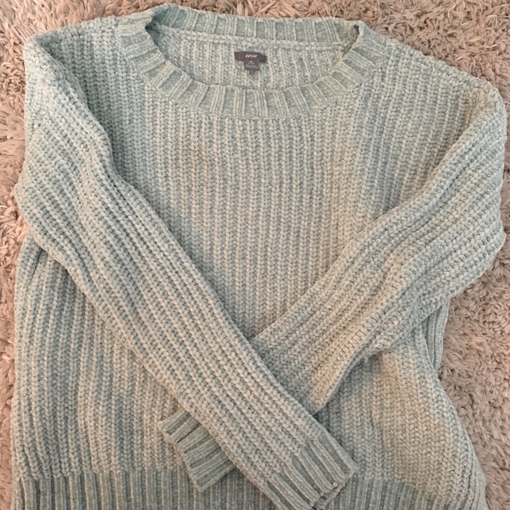 Light blue Aerie Sweater
